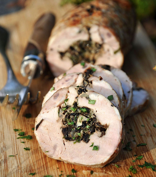 Image Filet mignon farci aux trompettes de la mort